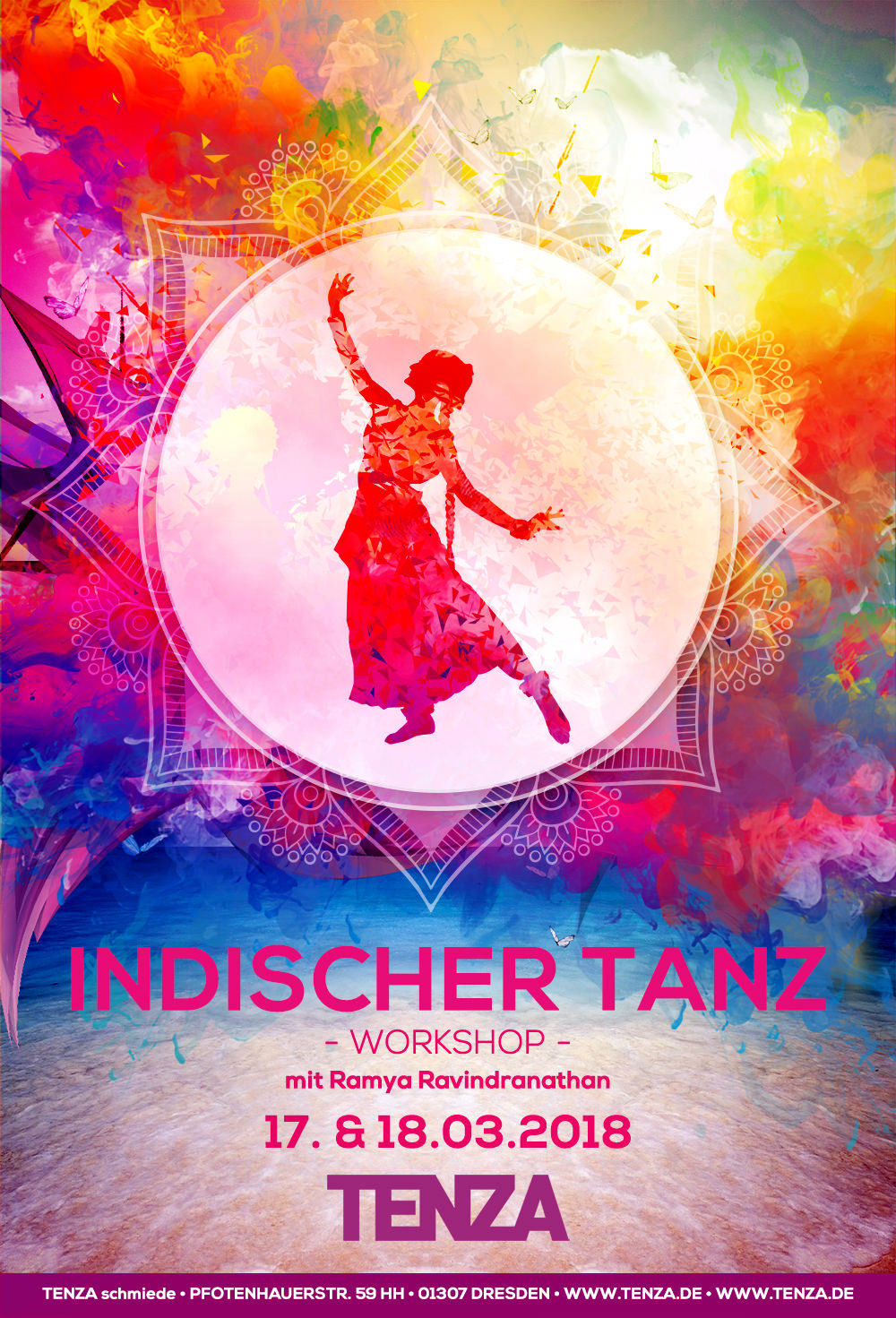 TENZA schmiede Indischer Tanz Indian Dance Dresden Workshop